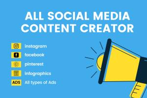 Portfolio for Social media content creation